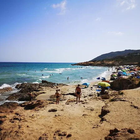 Holiday In Sardinia In Pula, At The Sea Of ​​nora